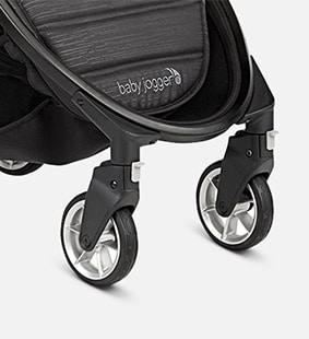 Baby Jogger® City Tour™ 2 Stroller - Pitch Black / Shadow Grey / Evere