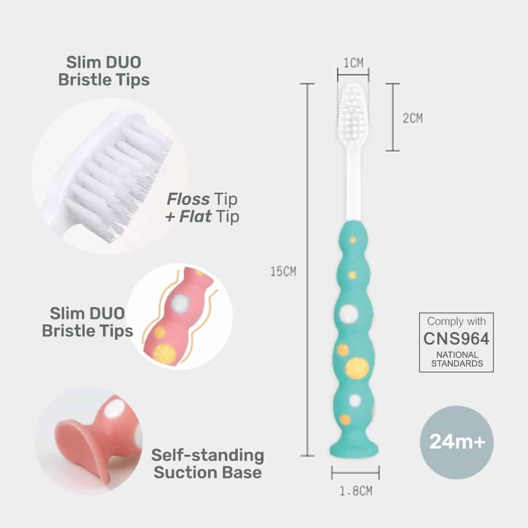 Puku Kids Toothbrush 24m+ (Blue) - Image 3