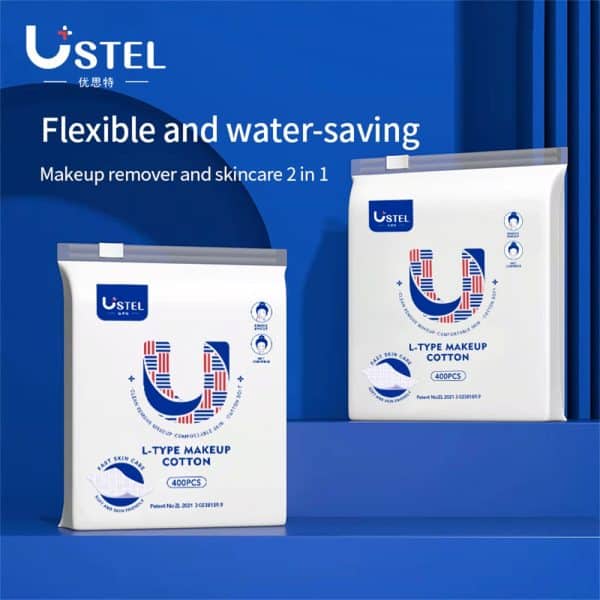Ustel Ultra Thin Cotton Pads Saver 2-Packs - Image 3