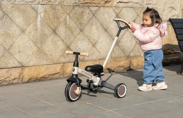 Qplay Stager 3 in 1 Tricycle to Balancing Bike - Khaki - Image 5
