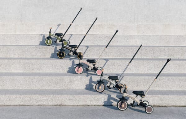 Qplay Stager 3 in 1 Tricycle to Balancing Bike - Khaki - Image 6