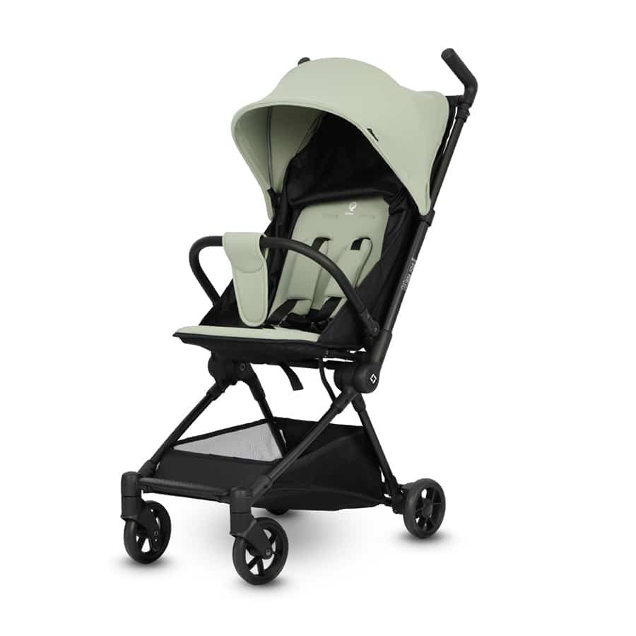 QPlay MegaPro Cabin-Sized Baby Stroller - Green