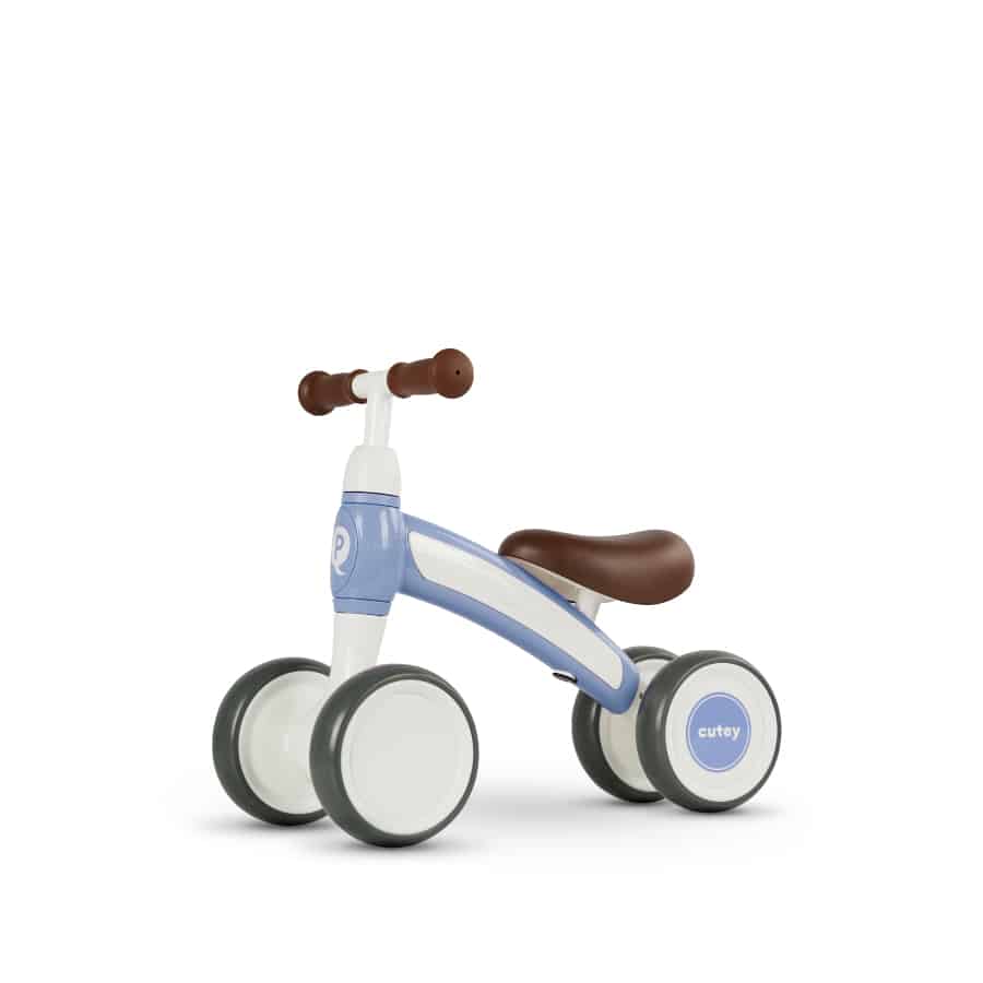QPlay Cutey Baby Walker Balance Trike - Retro Blue