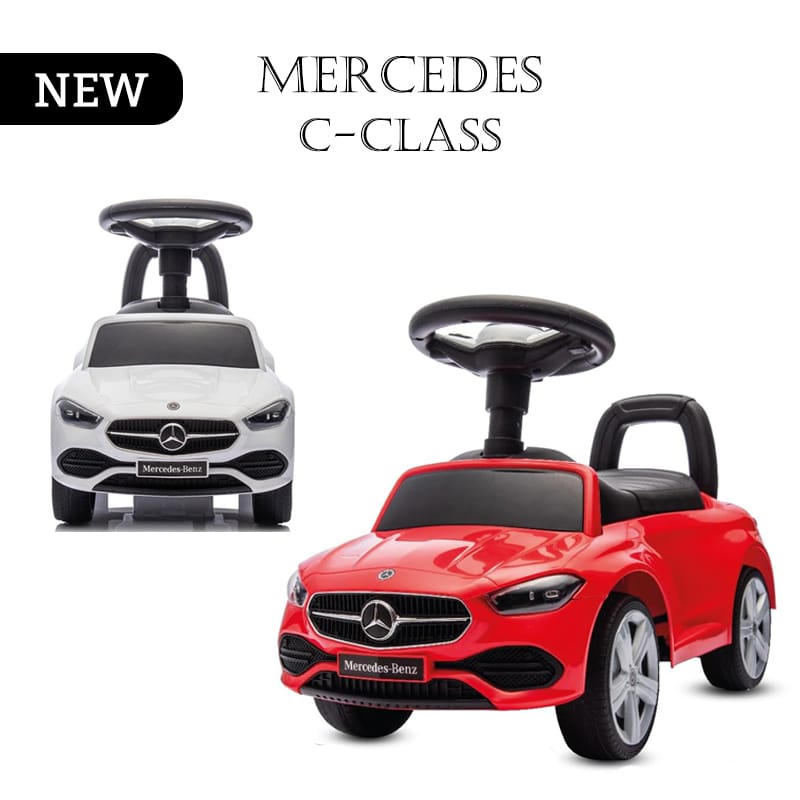 Mercedes C-Class Ride On Car - Red - Image 2