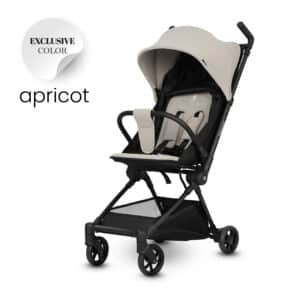 QPlay MegaPro Cabin-Sized Baby Stroller - Apricot