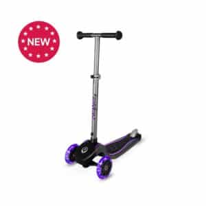QPlay Future ECO LED Kids Scooter - Purple